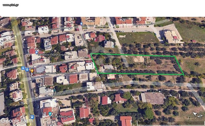 Land plot 597 sqm for sale, Achaia, Patra