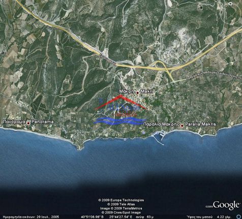 Land plot 170 sqm for rent, Evros, Alexandroupoli