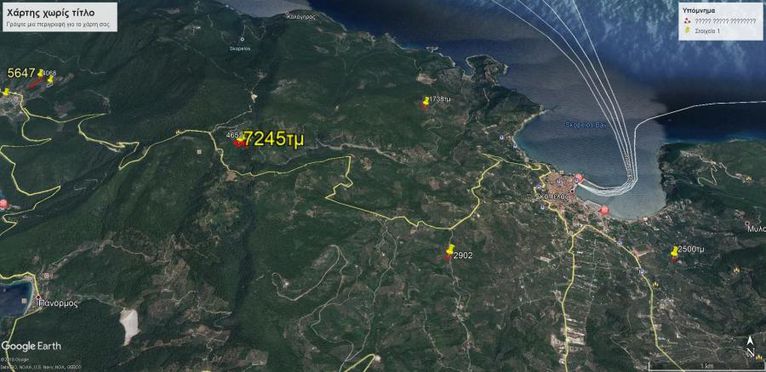 Αγροτεμάχια 7.245 τ.μ. για πώληση, Σποράδες, Σκόπελος