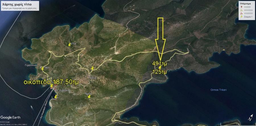 Οικόπεδο 616 τ.μ. προς πώληση, Κόττες