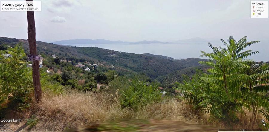 Οικόπεδο 1.807 τ.μ. πρός πώληση, Μαγνησία, Αφέτες
