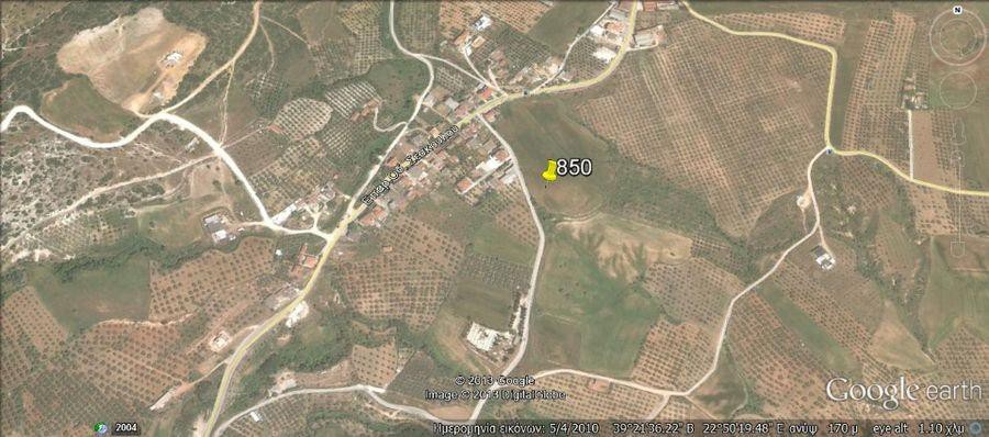Οικόπεδο 850 τ.μ. πρός πώληση, Μαγνησία, Αισωνία