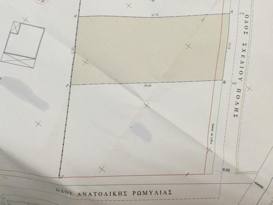 Οικόπεδο 770 τ.μ. πρός πώληση, Μαγνησία, Νέα Αγχίαλος