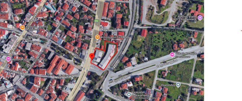 Οικόπεδο 4.884 τ.μ. προς πώληση, Κέντρο Καλαμπάκας