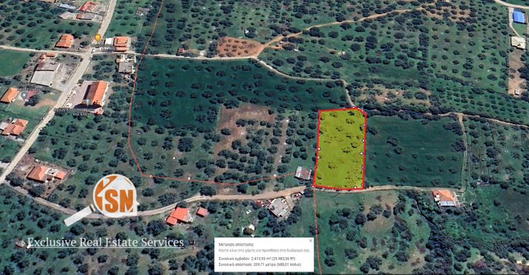 Οικόπεδο 2.400 τ.μ. για πώληση, Αχαΐα, Φαρές