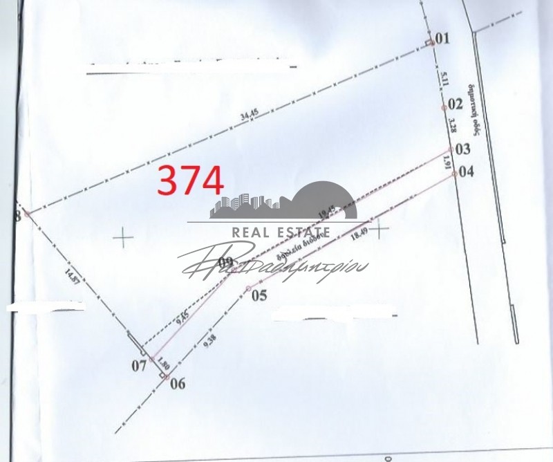 Αγροτεμάχια 374 τ.μ. πρός πώληση, Μαγνησία, Σηπιάδα