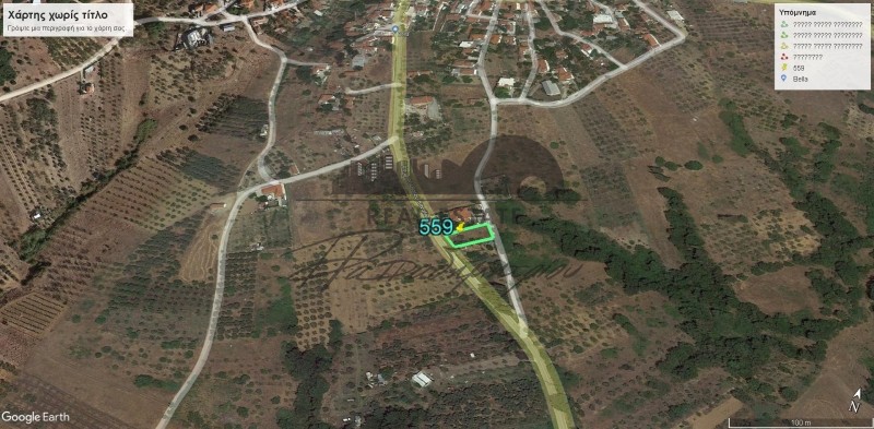 Αγροτεμάχια 559 τ.μ. πρός πώληση, Μαγνησία, Νέα Ιωνία Βόλου