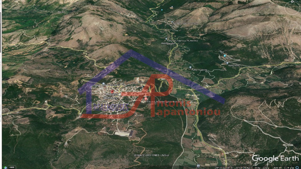 Οικόπεδο 605 τ.μ. προς πώληση, Τρικόρυφο