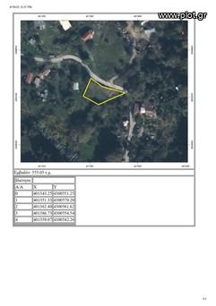 Land plot 557 sqm for sale