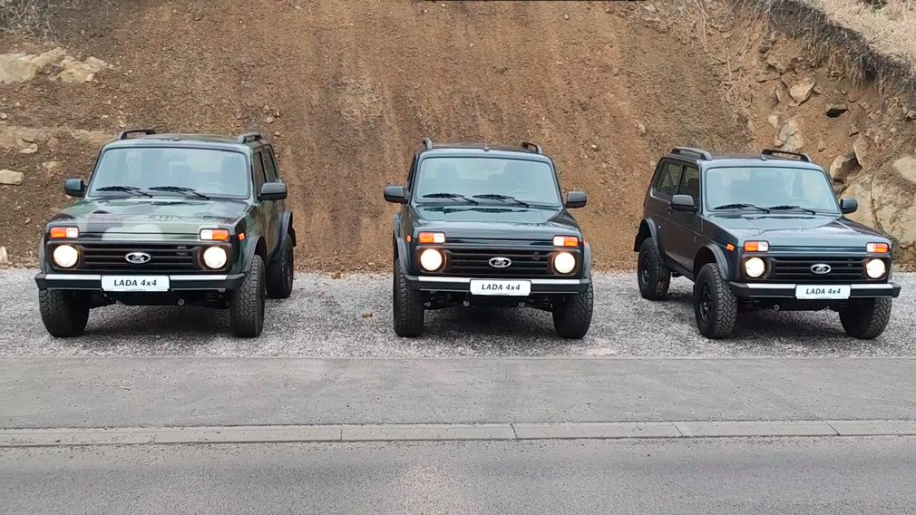 Lada Niva 2022 RENT-ME BY "ALEXCARS" URBAN LEGEND KLIMA 4x4 1.700cc BENZIN
