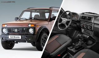 Lada Niva 2022 RENT-ME BY "ALEXCARS" URBAN LEGEND KLIMA 4x4 1.700cc BENZIN-thumb-4