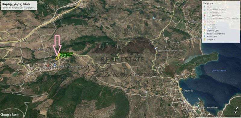 Αγροτεμάχια 5.597 τ.μ. πρός πώληση, Μαγνησία, Πτελεός