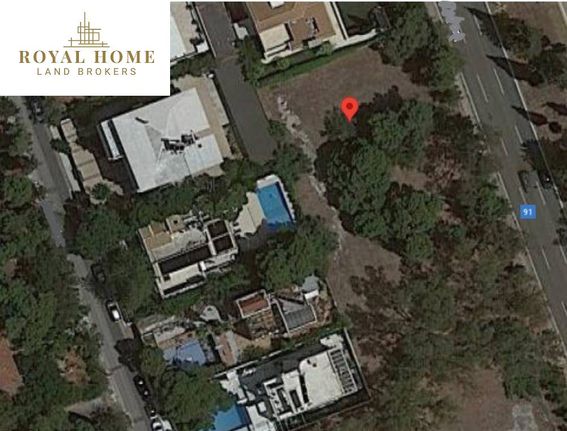 Land plot 860 sqm for sale, Athens - South, Vouliagmeni