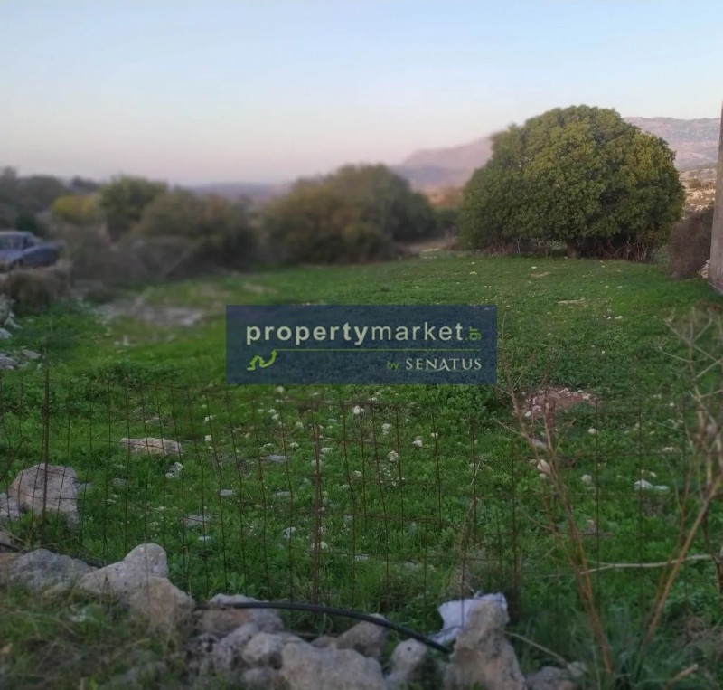 Land plot 1.750 sqm for sale, Rethymno Prefecture, Rethimno