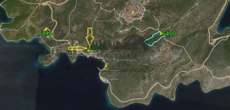 Αγροτεμάχια 2.075 τ.μ. πρός πώληση, Μαγνησία, Τρικέρι