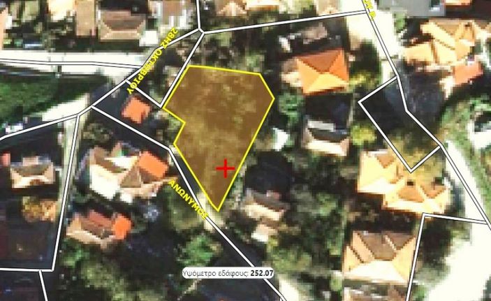 Land plot 578 sqm for sale, Trikala Prefecture, Pili