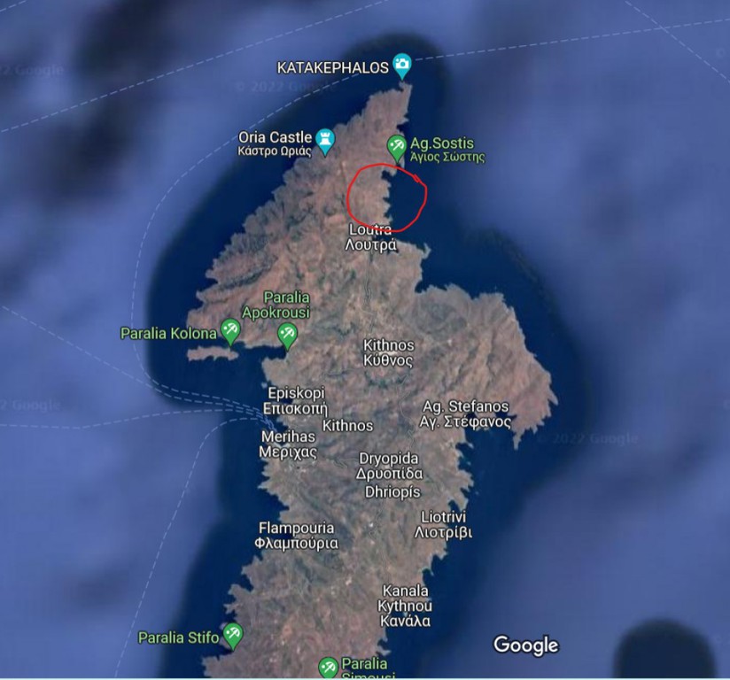 Οικόπεδο 8.750 τ.μ. πρός πώληση, Κυκλάδες, Κύθνος