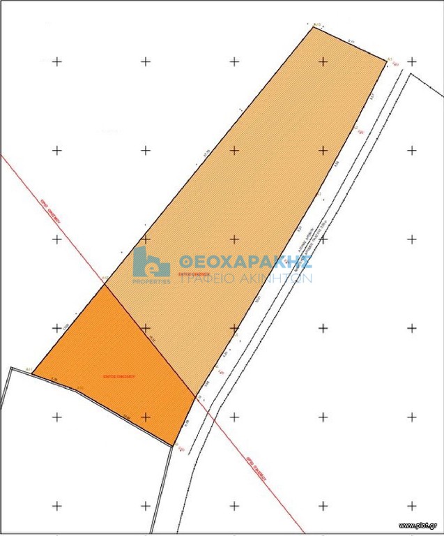 Land plot 663 sqm for sale, Heraklion Prefecture, Gorgolaini