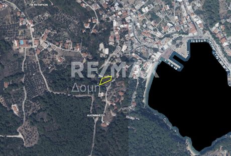Land plot 520sqm for sale-Alonnisos » Patitiri