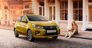 Mitsubishi Space Star 2022 RENT-ME BY "ALEXCARS" AYTOMATO GPS-USB 1.200cc 85Ps.KLIMA