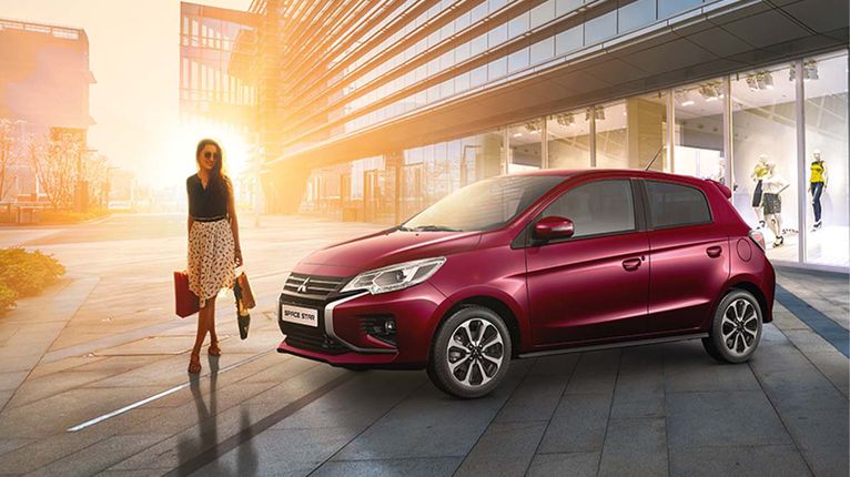 Mitsubishi Space Star 2020 RENT-ME BY "ALEXCARS" RADIO-CD-USB-AUX KLIMA 1.000cc 75Ps.