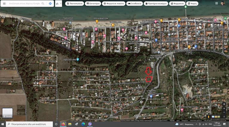 Parcel 960 sqm for sale, Thessaloniki - Suburbs, Thermaikos
