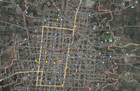 Land plot 691sqm for sale-Amaliada » Kentro