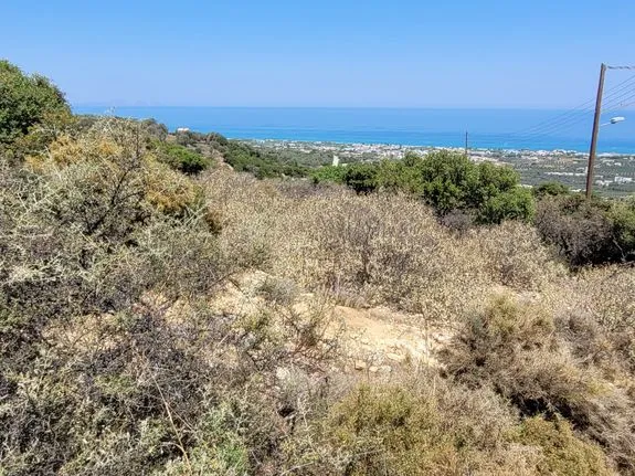 Land plot 500 sqm for sale, Rethymno Prefecture, Rethimno