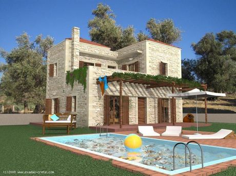 Villa 130sqm for sale-Arkadi » Erfi