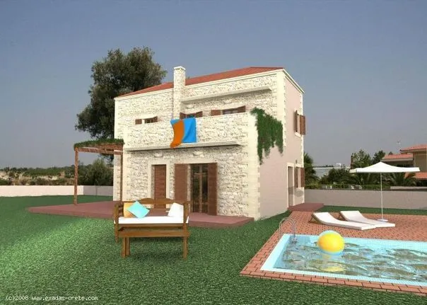 Villa 132 sqm for sale, Rethymno Prefecture, Arkadi