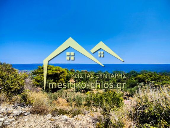 Land plot 843 sqm for sale, Chios Prefecture, Chios