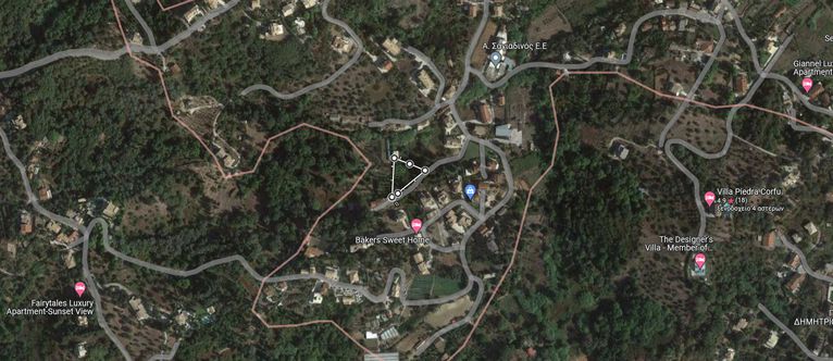 Land plot 1.200 sqm for sale, Corfu Prefecture, Corfu