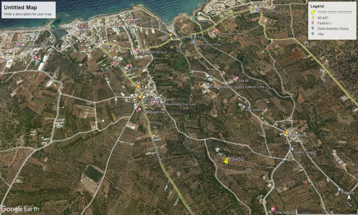 Οικόπεδο 3.750 τ.μ. για πώληση, Ν. Λασιθίου, Βραχάσι