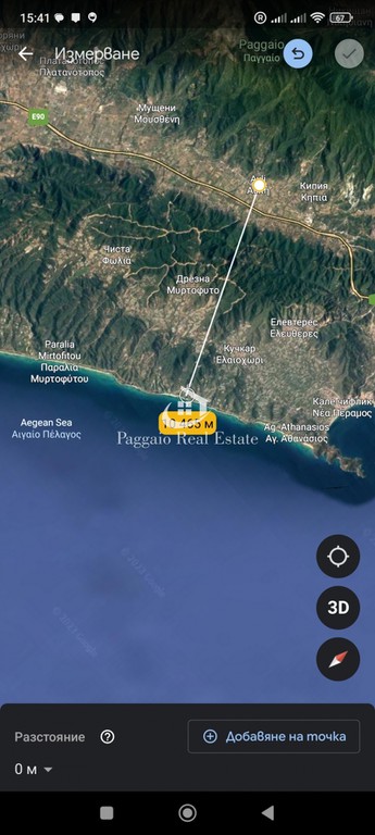 Οικόπεδο 650 τ.μ. για πώληση, Ν. Καβάλας, Πιερέα