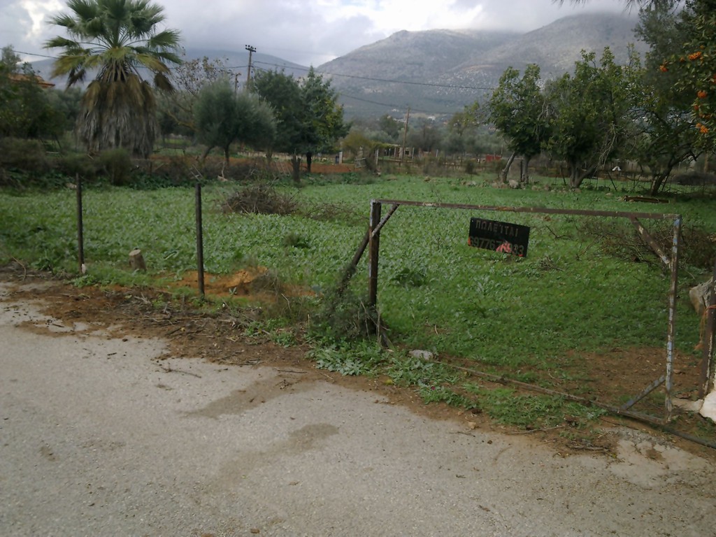 Οικόπεδο 615 τ.μ. πρός πώληση, Εύβοια, Ερέτρια