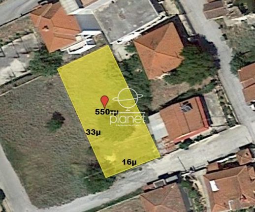 Land plot 550 sqm for sale, Chalkidiki, Kallikrateia