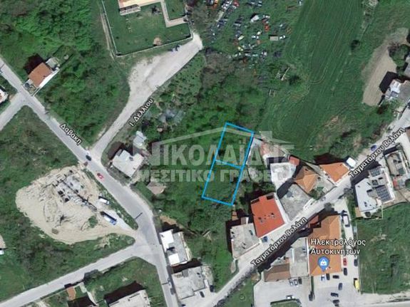 Land plot 208 sqm for sale, Serres Prefecture, Serres