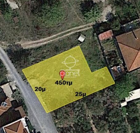 Land plot 450 sqm for sale, Thessaloniki - Suburbs, Epanomi