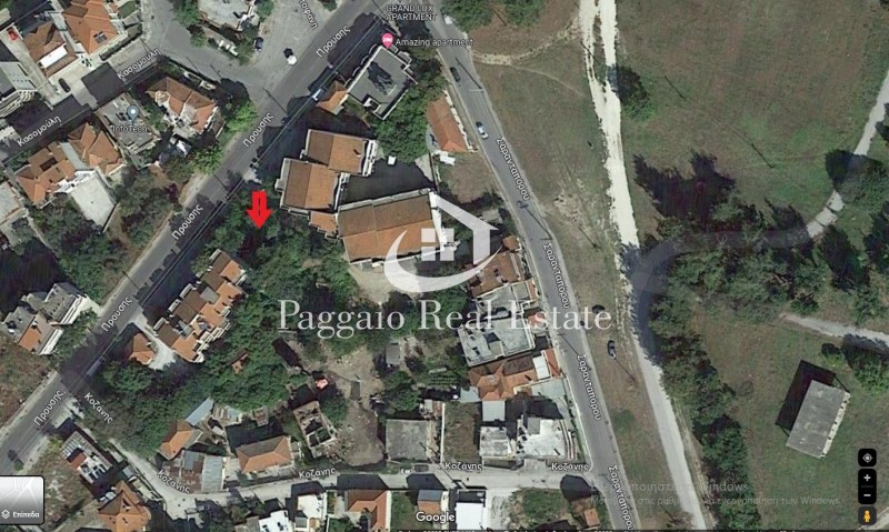 Land plot 843 sqm for sale, Serres Prefecture, Serres