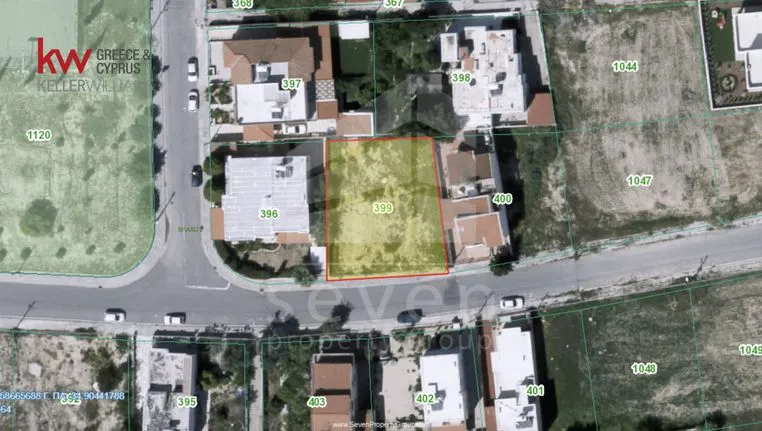 Land plot 540 sqm for sale, Larnaca, Larnaca (center)