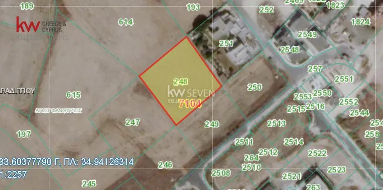 Land plot 2.202 sqm for sale, Larnaca, Larnaca (center)