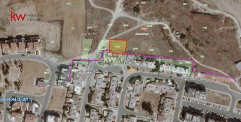 Land plot 531 sqm for sale, Larnaca, Aradipou