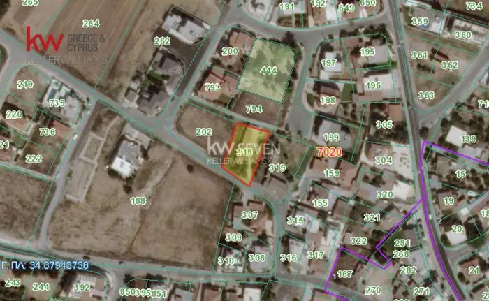 Land plot 1.004 sqm for sale, Larnaca