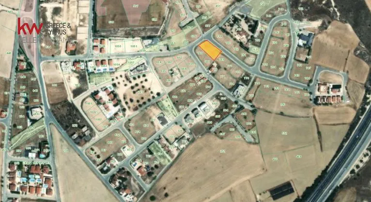 Land plot 1.071 sqm for sale, Larnaca, Pyla