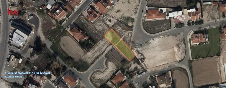 Parcel 753 sqm for sale, Larnaca, Aradipou