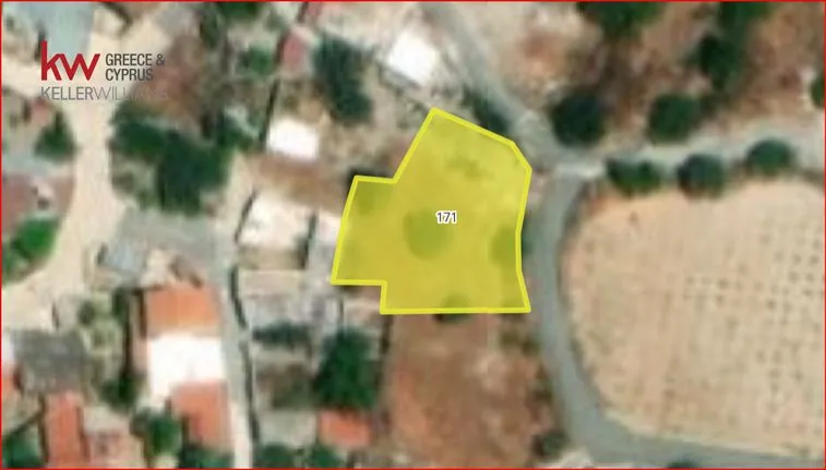 Land plot 540 sqm for sale, Paphos