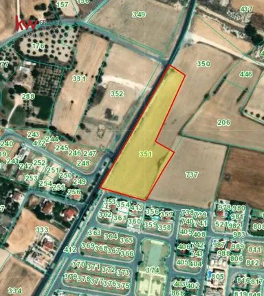 Land plot 12.487 sqm for sale, Larnaca, Pyla