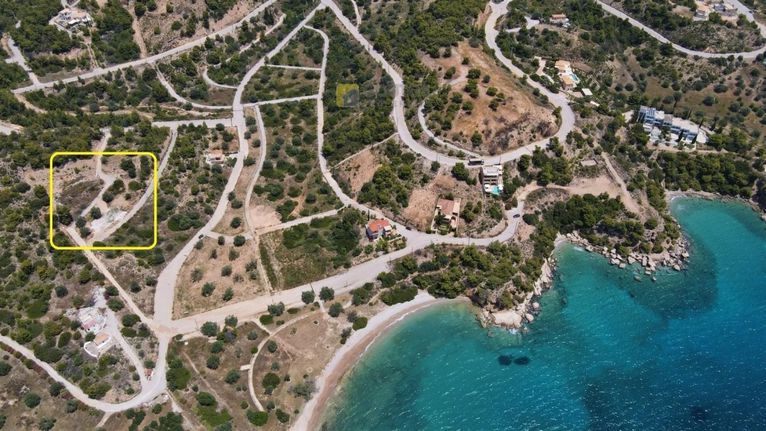 Land plot 410 sqm for sale, Argolis, Kranidi
