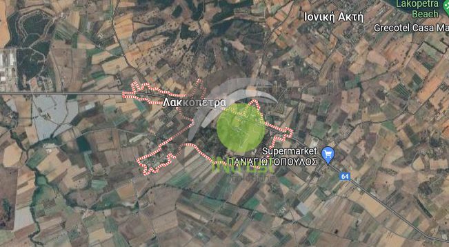 Land plot 699,25 sqm for sale, Achaia, Larissos