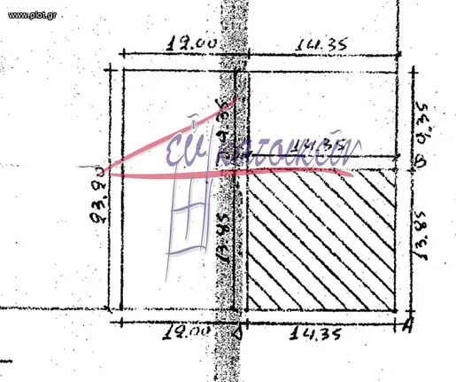 Land plot 199 sqm for sale, Piraeus Suburbs, Drapetsona